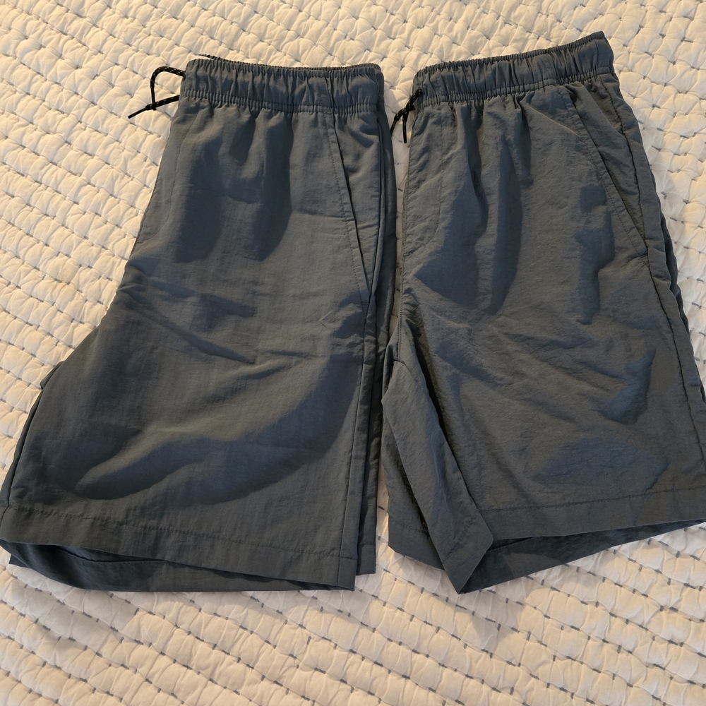 Old Navy Light Blue Drawstring Shorts
